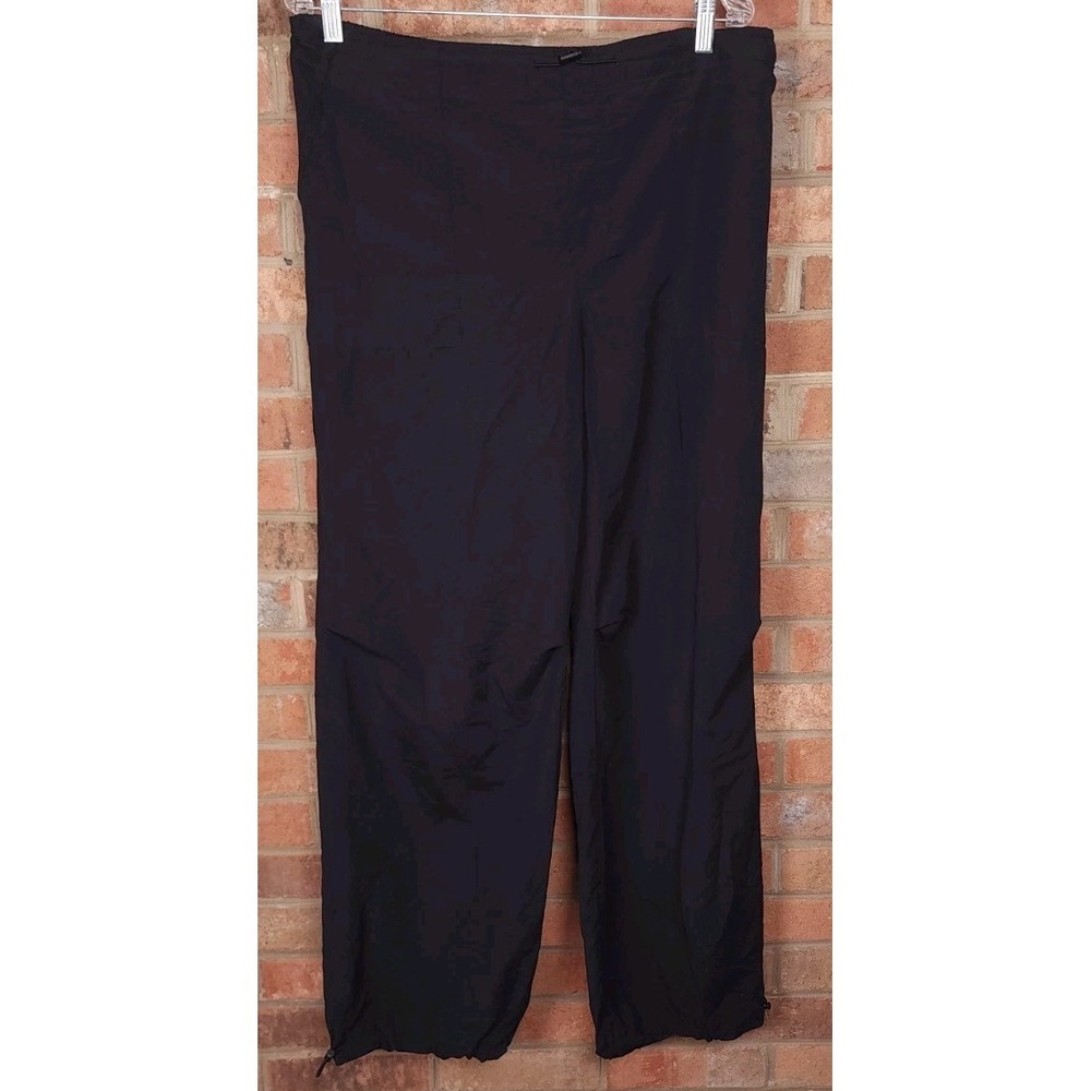Aeropostale‎ Parachute Cargo Pants Womens Size Medium Black